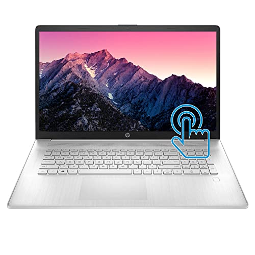 HP Pavilion Laptop (2021 Latest Model), 17.3″ HD+ Narrow Bezel Touchscreen, AMD Ryzen 5 5500U Processor (Beats i7-1185G7), 32GB RAM, 1TB SSD, Long Battery Life, Win 10