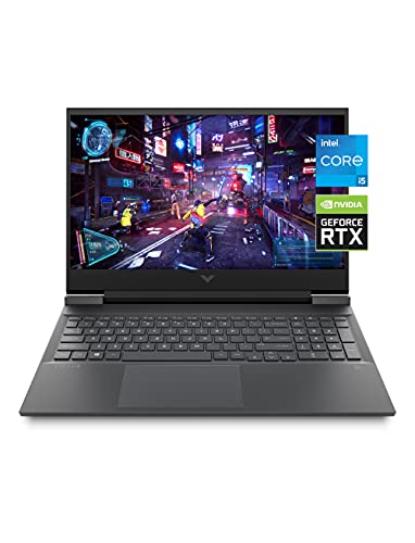 Victus 16 Gaming Laptop, NVIDIA GeForce RTX 3050, 11th Gen Intel Core i5-11260H, 8 GB RAM, 512 GB SSD, 16.1” Full HD IPS Display, Windows 10 Home, Backlit Keyboard, Fast Charge (16-d0020nr, 2021)