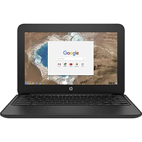HP 11 G5 Chromebook 11.6inch Touch Screen Laptop Intel Celeron N 1.60GHz 4GB 32GB SSD (Renewed) (32GB) Black 1BS77UT