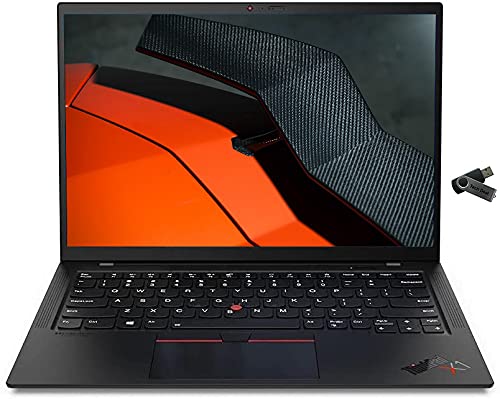 Lenovo ThinkPad X1 Carbon Gen 9 Ultrabook,14.0″ FHD IPS 400 nits,i7-1185G7,32GB RAM, 1TB PCIe SSD,Backlit Keyboard, Fingerprint Reader, USB-C,Win 10 Pro