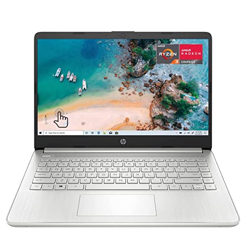 2022 Newest HP Notebook Laptop, 14″ HD Touchscreen, AMD Ryzen 3 3250U Processor, 16GB DDR4 RAM, 512GB PCIe NVMe SSD, Webcam, HDMI, USB Type-C, Wireless-AC Wi-Fi 5, Bluetooth, Windows 11 Home, Silver