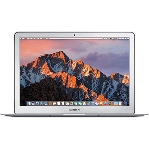 Apple MacBook Air 13.3″ MQD32LL/A, Intel Core i5-5350U 1.8Ghz, 8GB RAM, 256GB SSD, Silver (Renewed)