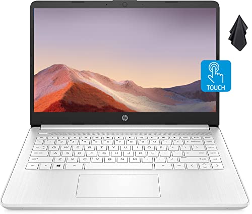 2022 HP Pavilion Laptop, 14-inch HD Touchscreen, AMD 3000 Series Processor, 8GB RAM, 192GB Storage, Long Battery Life, Webcam, HDMI, Windows 10 + One Year of Office365, Sliver (Latest Model)