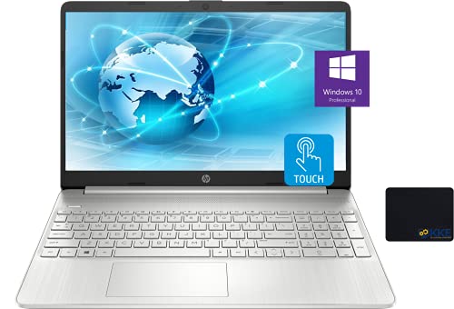 HP 2021 Newest Business Laptop, 15.6″ FHD IPS Touchscreen, i7-1165G7, Webcam, USB-C, HDMI, WiFi 6, Backlit Keyboard, Fingerprint Reader, Windows 11 Pro 64 bit (64GB RAM | 2TB SSD)