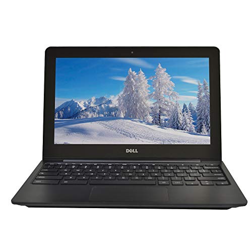 Dell Chromebook 11 Laptop Computer CB1C13, 11.6in High Definition Display, Intel Dual-Core Processor, 16GB Solid State Drive, 8GB USB Flash Drive, Chrome OS, WiFi (Renewed)