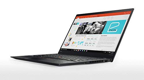 Lenovo ThinkPad X1 Carbon Laptop 5th Generation, Intel Core i7-7600U 3.90 GHz, 16GB RAM, 256GB SSD, 14 WQHD IPS 2560×1440 Display, Fingerprint Reader, Supported Windows 10 Pro, Renewed 2018