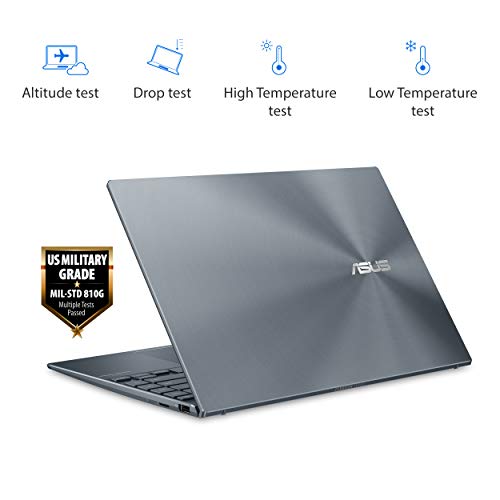 ASUS ZenBook 13 Ultra-Slim Laptop, 13.3” FHD NanoEdge Bezel Display, Intel Core i7-1165G7, 16GB LPDDR4X RAM, 1TB PCIe SSD, NumberPad, Thunderbolt 4, Wi-Fi 6, Windows 10 Home, Pine Grey, UX325EA-AH77 | The Storepaperoomates Retail Market - Fast Affordable Shopping