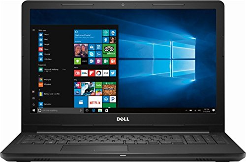 Dell I3565-A453BLK-PUS Laptop (Windows 10 Home, AMD Dual-Core A6-9220, 15.6″ LCD Screen, Storage: 500 GB, RAM: 4 GB) Black