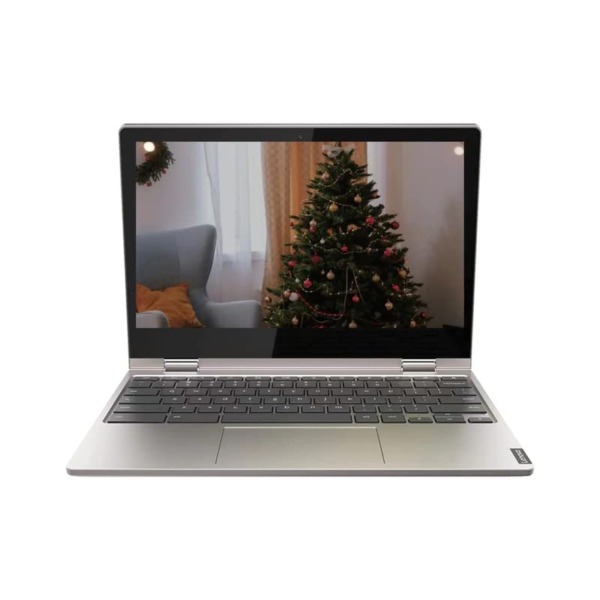 Lenovo ChromeBook C340 11.6″ HD (1366 x 768) 2-in-1 360° flip-and-fold Design Touchscreen Laptop, Intel Celeron N4000, 4GB RAM, 32GB eMMC, Webcam, Bluetooth, Chrome OS, EAT 64GB SD Card, Platinum Gray