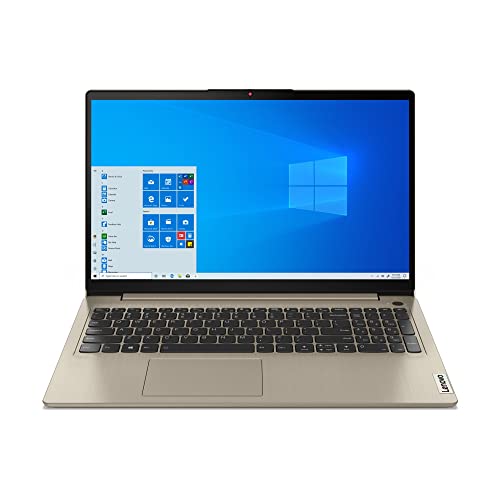 Lenovo IdeaPad 3i 15.6“ FHD Touchscreen Laptop | Intel Core i3-1115G4 | Intel UHD Graphics | Fingerprint Reader | Sand | Windows 11 in S Mode (12GB RAM | 256GB SSD |USB3.0 HUB)