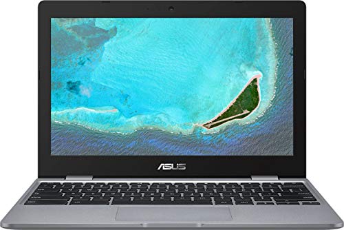 ASUS Chromebook CX22N 11.6-inch HD Non-Touch 32GB eMMC Intel Celeron N3350 (4GB RAM, Intel UHD Graphics, SD Card Reader) Grey, CX22NA-211.BB01