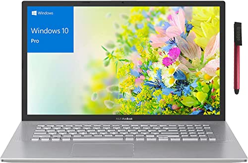 [Windows 11 Pro] ASUS Vivobook 17 17.3″ HD+ Business Laptop, Intel Quad-Core i5-1035G1 up to 3.6GHz (Beat i7-7500U), 12GB DDR4 RAM, 1TB HDD, 802.11AC WiFi, Bluetooth, Webcam, Type-C, BROAG Flash Drive