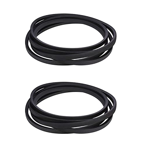 MaxLLTo Replacement 115-4669 1154669 Belt for Toro 22″ Walk Behind Lawn Mowers 3/8″ x 33″ Outer Diameter(2 Pack)