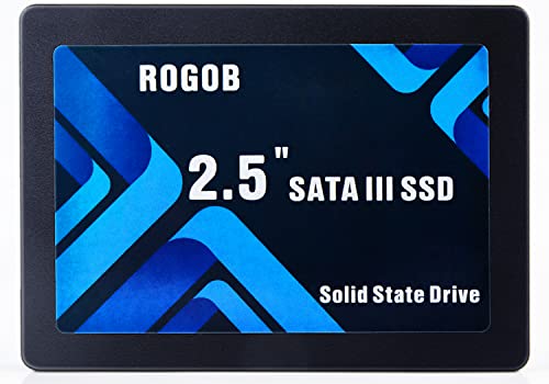 ROGOB 128GB SATA III 6GB/S SSD 2.5 inch 7mm (0.28″) Internal Solid State Hard Drive for PC Laptop Ultrabook Desktop