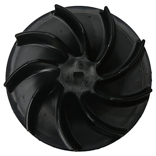 EBTOOLS Vacuum Impeller Fan Vac Impeller Fan Black ABS Leaf Blower Vacuum Parts 125 0494 Replacement for Toro Electric Blower