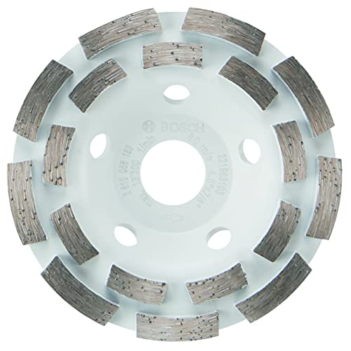 BOSCH DC4518 4.5 in. Double Row Segmented Diamond Cup Wheel for Concrete