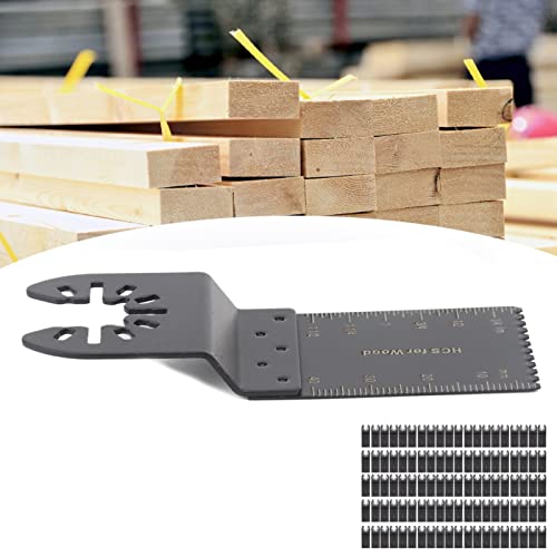 FTVOGUE 100 Pieces Set 34Mm Tooth Width High Carbon Steel Straight Saw Blade Professional Universal Oscillating Saw Blade Wood Multi-Tool Blade,Saw Blade | The Storepaperoomates Retail Market - Fast Affordable Shopping