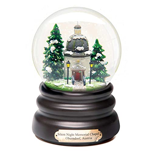 WHAT ON EARTH Musical Snowglobe – Plays Silent Night
