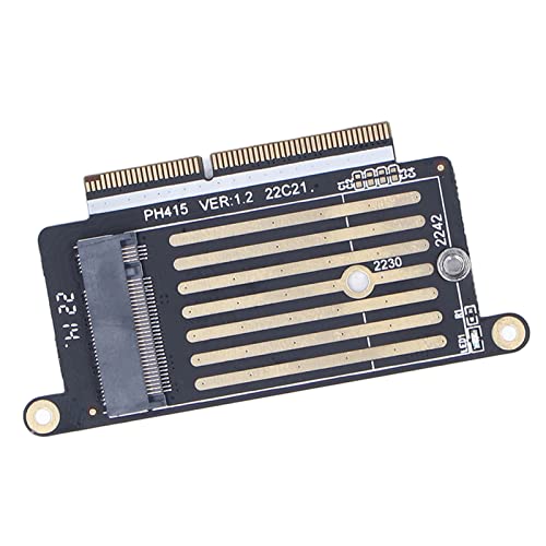 Qinlorgo M.2 NVME SSD Convert Adapter, Replace Accessories Lightweight SSD Riser Card for Notebook Computer
