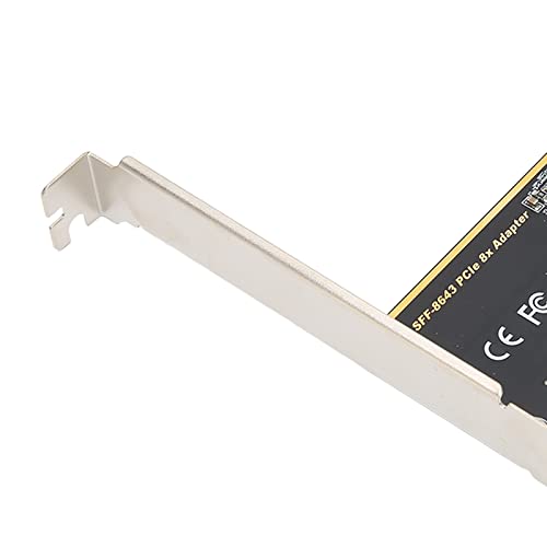 PCIE X8 to U.2 Adapter Card,with Dual Port SFF8643 Mini SAS HD 36Pin Connector for Two U.2 (SFF8639) PCIe NVMe SSD,Supports 2.5inch U.2 SFF SSD | The Storepaperoomates Retail Market - Fast Affordable Shopping