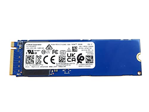 Kioxia SSD 256GB BG4 M.2 2280 NVMe PCIe Gen3 x4 KBG40ZNV256G L57447 Solid State Drive for Laptop Desktop Ultrabook PS5 Console