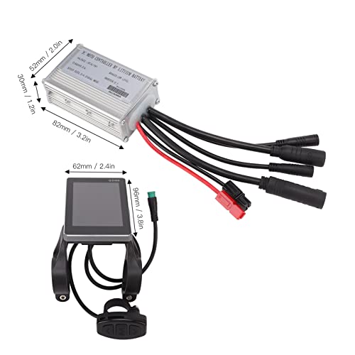 Aoutecen Electric Bike Motor Controller, GD06 LCD Display Electric Bike Conversion Kit Internal Circuit Protection for Electric Vehicles | The Storepaperoomates Retail Market - Fast Affordable Shopping