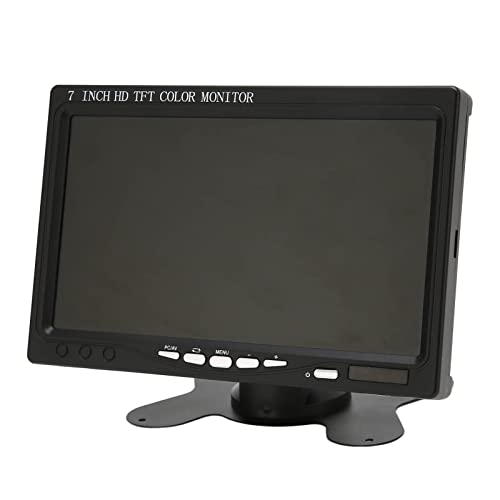 BTIHCEUOT Mini PC Monitor, HD Multimedia Interface 7 inch Resolution VGA AV 1024×6007 7 inch car Monitor for car