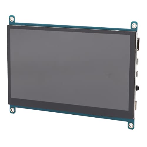 Capacitive Touch Screen, Individual Backlit Control LCD Display 7in Wide Compatibility High Resolution Touchscreen Monitor for Computer(IPC-IPS)