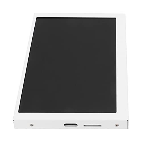 5 inch Monitor, ABS multitheme Screen, 360 Degree Rotation, Easy Connection, Mini Chassis Power Saving Function White