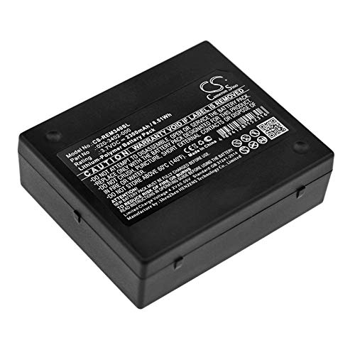 XLAQ 3.7v Compatible with Battery RAE 020-3402-000 QRAE II, QRAE II Gas Monitor Detector