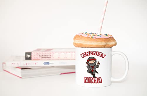 Coffee Mug Kindness Ninja. Funny Sayings 614145