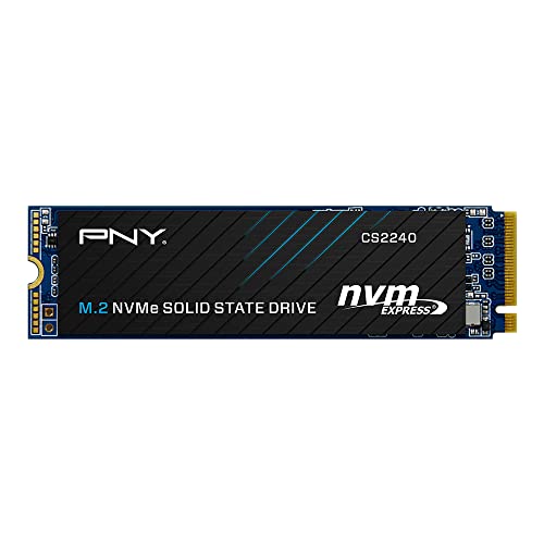 PNY CS2240 1TB M.2 NVMe Gen4 x4 Internal Solid State Drive (SSD) – M280CS2240-1TB-RB