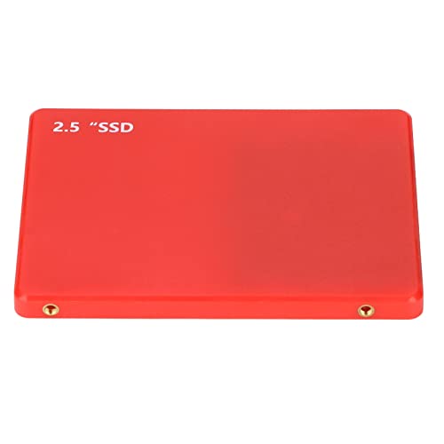 BTIHCEUOT Laptop SSD, Red 2.5 Inch Internal SSD Boosts 1500G Performance for Home and Office PCs 512GB