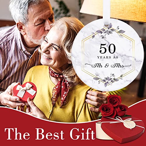 50th as Mr & Mrs Anniversary Ornament, Jocidea 50th Wedding Anniversary Presents 50th Anniversary Christmas Ornaments 50th Anniversary Christmas Tree Ornaments 50th Wedding Gifts – 50th Anniversary | The Storepaperoomates Retail Market - Fast Affordable Shopping