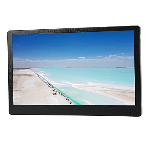 Mini LCD Screen, 1920 X 1080 Adjustable Easy to Use 13.2in AC100 to 240V HD Mini Monitor for Computer