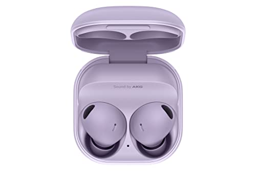 SAMSUNG Galaxy Buds 2 Pro True Wireless Bluetooth Earbuds w/ Noise Cancelling, Hi-Fi Sound, 360 Audio, Comfort Ear Fit, HD Voice, Conversation Mode, IPX7 Water Resistant, US Version, Bora Purple