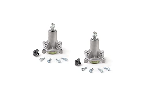 Terre Products, 2 Pack Replacement Lawn Mower Spindle Assembly, Fits 42″, 46″, 48″, 54″ Mower Decks, Compatible with Husqvarna 532192870, 532187281, 532187292, AYP 187292, 192870, Ariens 21546238