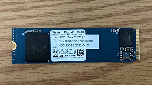 WD 256GB PCIe NVMe M.2 2280 SSD Internal Solid State Drive SDBPNPZ-256G-1006A OEM Package