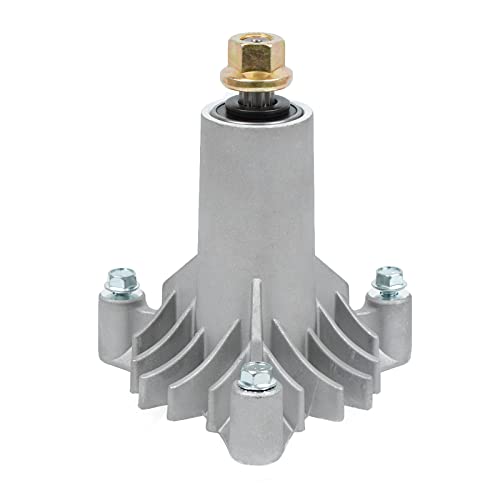TICSEA 532130794 539110158 Spindle Assembly Replacement for AYP130794 532130794 128285 285-456 128774 with 3 Mounting Bolts for AYP Craftsman Poulan Husqvarna (1)