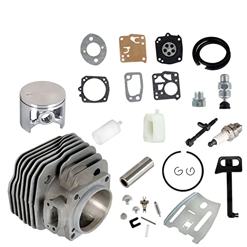 marddpair 54mm Cylinder Piston Carb Kit 503506301 Replacement for Husqvarna 288XP 181 281 288 Chainsaw