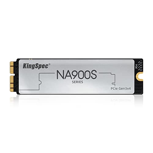 KingSpec 1TB NVMe SSD for MacBook, Ultra-Slim M.2 PCIe Gen3x4 Internal Solid State Drive with 3D NAND Flash, Compatible with MacBook Air 2013-2017 / MacBook Pro (Retina) 2013-2017 / iMac/Mac