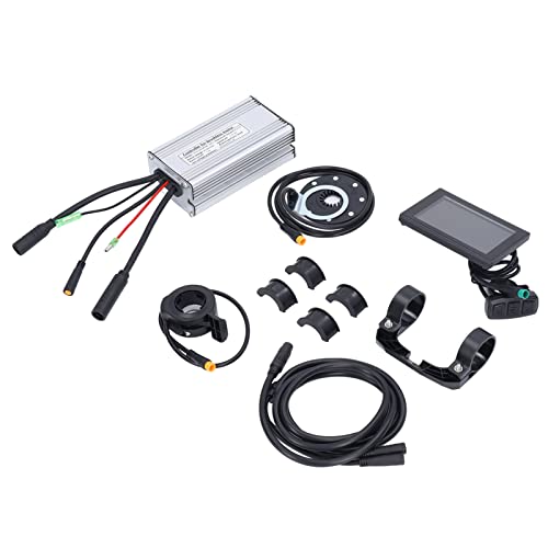 Eulbevoli  Speed Controller Kit, Electric Bike Motor Controller Set Widely Use Heat Dissipation for 500W Motor