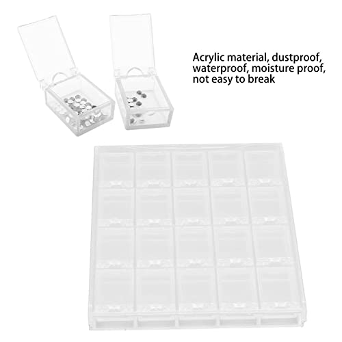 Jewelry Grid Storage, Nail Storage Box Dustproof Clear Detachable for Rhinestone  Painting for Tablets | The Storepaperoomates Retail Market - Fast Affordable Shopping