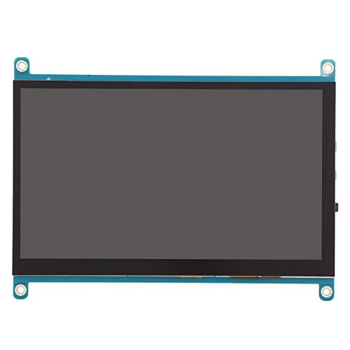 Gaeirt 7 Inch Touchscreen Monitor, High Definition Monitor 3 Application Modes 178 Degree Viewing Angle High Resolution for Office