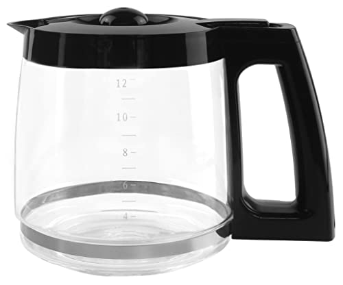 SendExtra 12-Cup Replacement Glass Carafe Pot Compatible with Ninja Coffee Brewer Maker Models CE251 CE201 CE201C CE200 CE200C Model# XGLSLID200