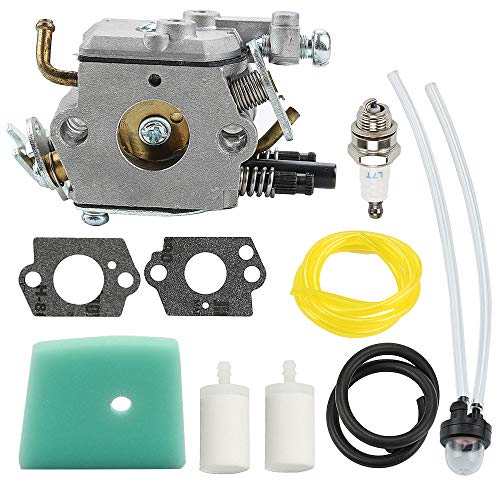 Fremnily Compatible with 588171156 C1Q-EL24 Carburetor fits Husqvarna 322L 123L 223L 322C 322R 323C 323L 323LD 325L 326L 326LX 326LS Trimmer Weed Eater Parts 503283401 with Air Filter Tune Up Kit