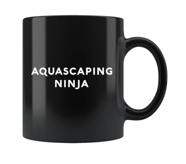 Aquascaping Gift, Aquascaping Mug, Aquarist Gift, Aquarium Mug, Aquarist Mug, Fishkeeping Mug, Aquarium Gift, Aquascaping Ninja