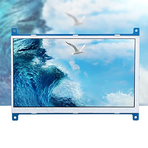 for Raspberry Pi Screen, 7 Inch Mini HDMI Monitor LCD Screen 1024×600 HD TFT Screen Display Compatible with Raspberry Pi 4B/3B, Plug and Play | The Storepaperoomates Retail Market - Fast Affordable Shopping