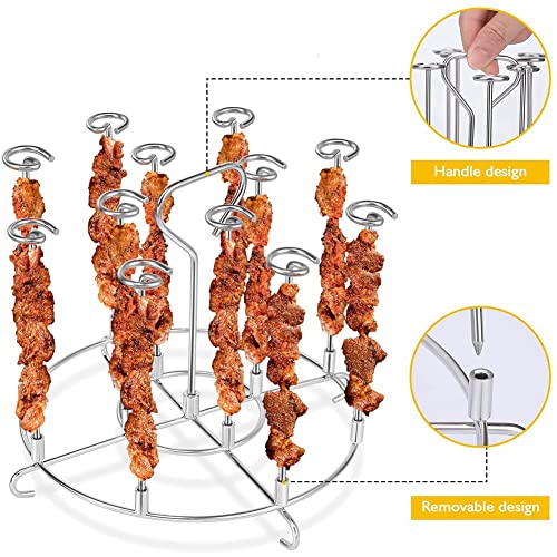 Abledance Skewer Stand, Fryer Accessories Grill for for Ninja Foodi 6 Quart Dehydrator Rack | The Storepaperoomates Retail Market - Fast Affordable Shopping