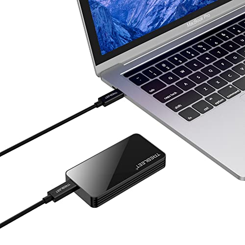 USB4 SSD Enclosure 40Gbps Compatible with Thunderbolt 3 ; up to 2700 MB/s in TB3&USB 4 Mode or up to 900 MB/s in USB 3.1 Mode